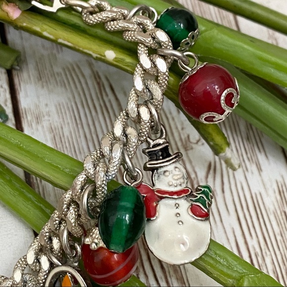Germany Christmas Themed Loaded Charm Bracelet - Picture 6 of 9